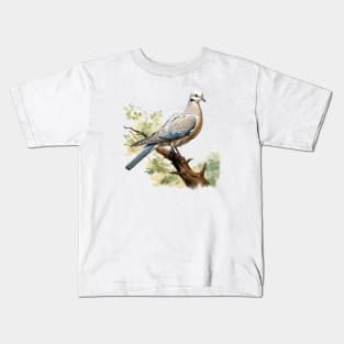 Collared Dove Kids T-Shirt